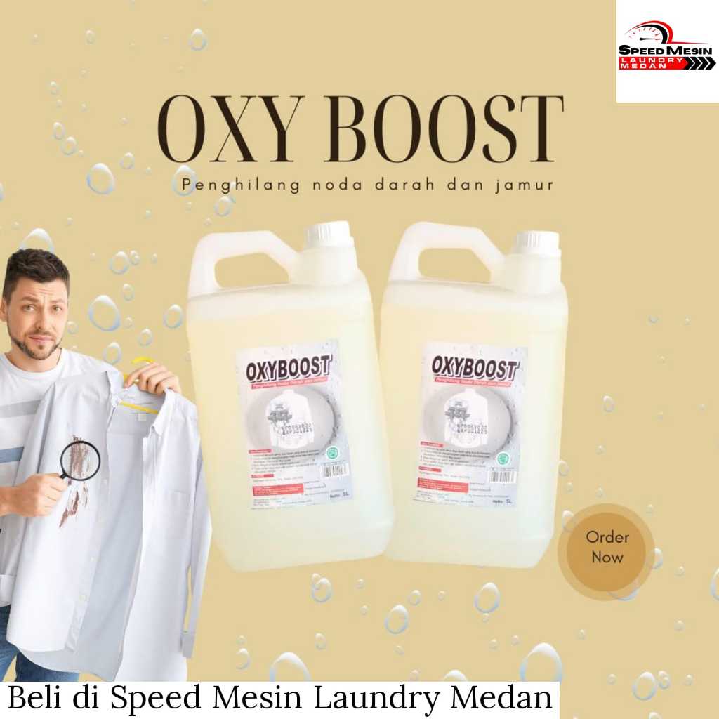 Oxyboost Oxy Boost Pembersih Penghilang Noda Berat Darah Jamur Luntur Ukuran 5 Liter