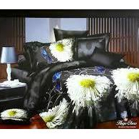 UNITY Sprei Super King 200x200 Tinggi 40cm motif Bunga