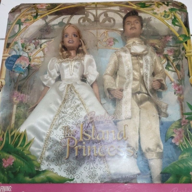 Barbie the island  princess ,princess Rosella dan prince antonio