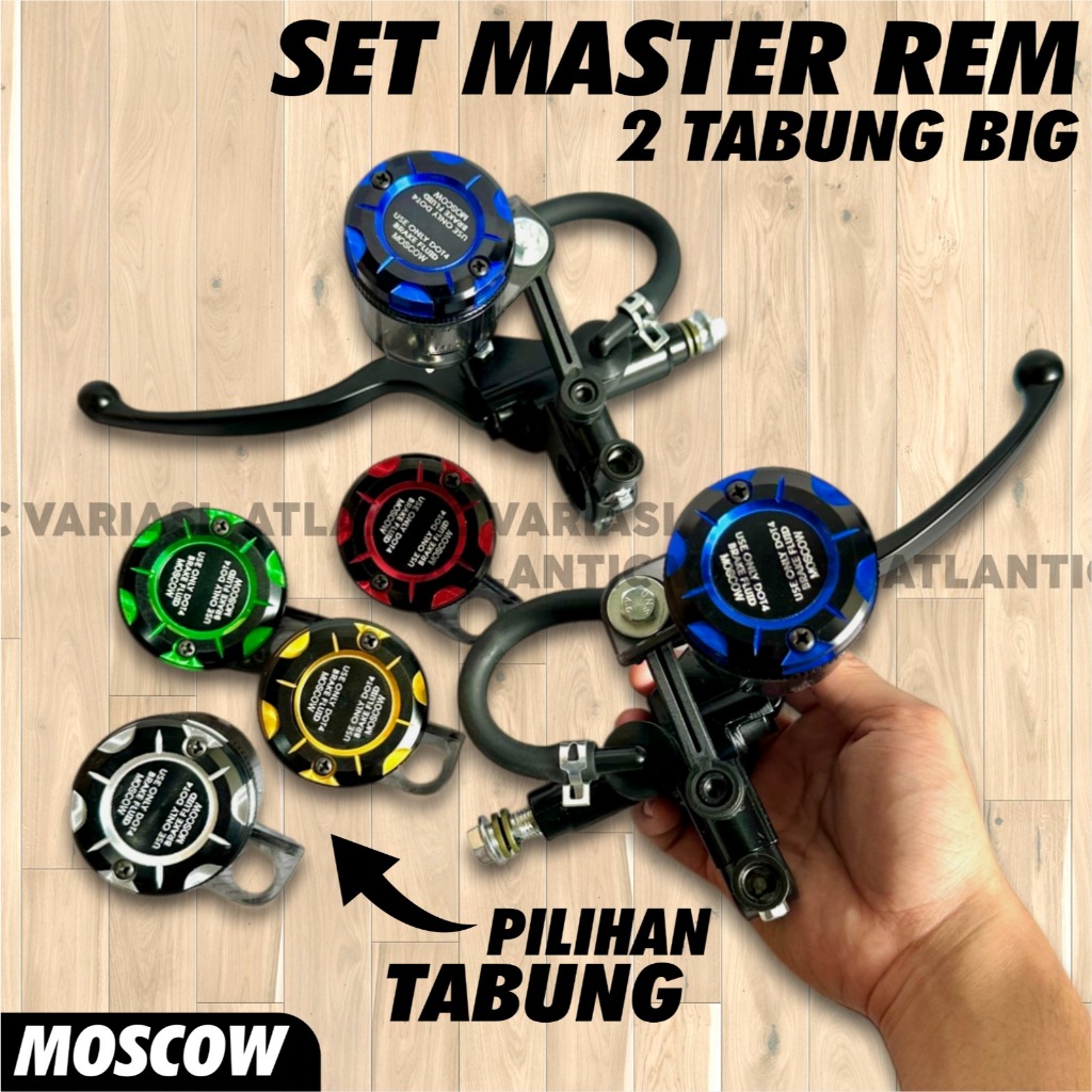 SET MASTER REM 2 TABUNG BIG MASTER REM DOUBLE TABUNG HANDLE MASTER REM DOBELTABUNG MINYAK REM DEPAN
