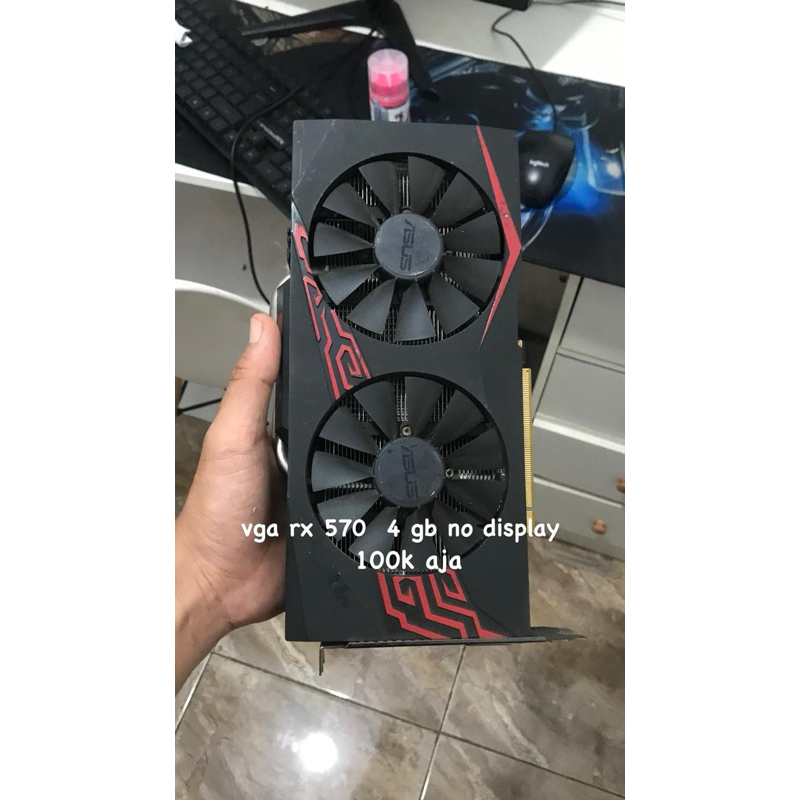 VGX RX 570 4GB no display