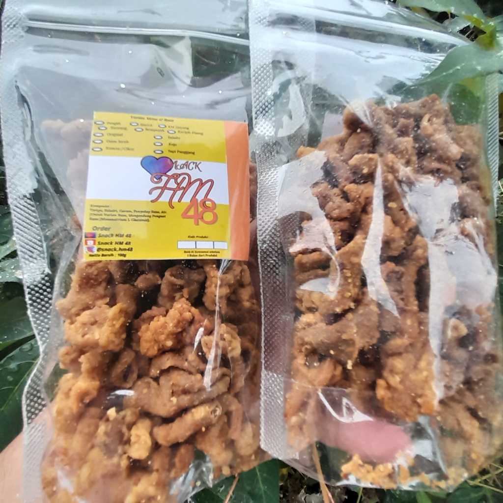 

Usus Crispy Original + Saos, Balado, Keju, Daun Jeruk 100g-250g