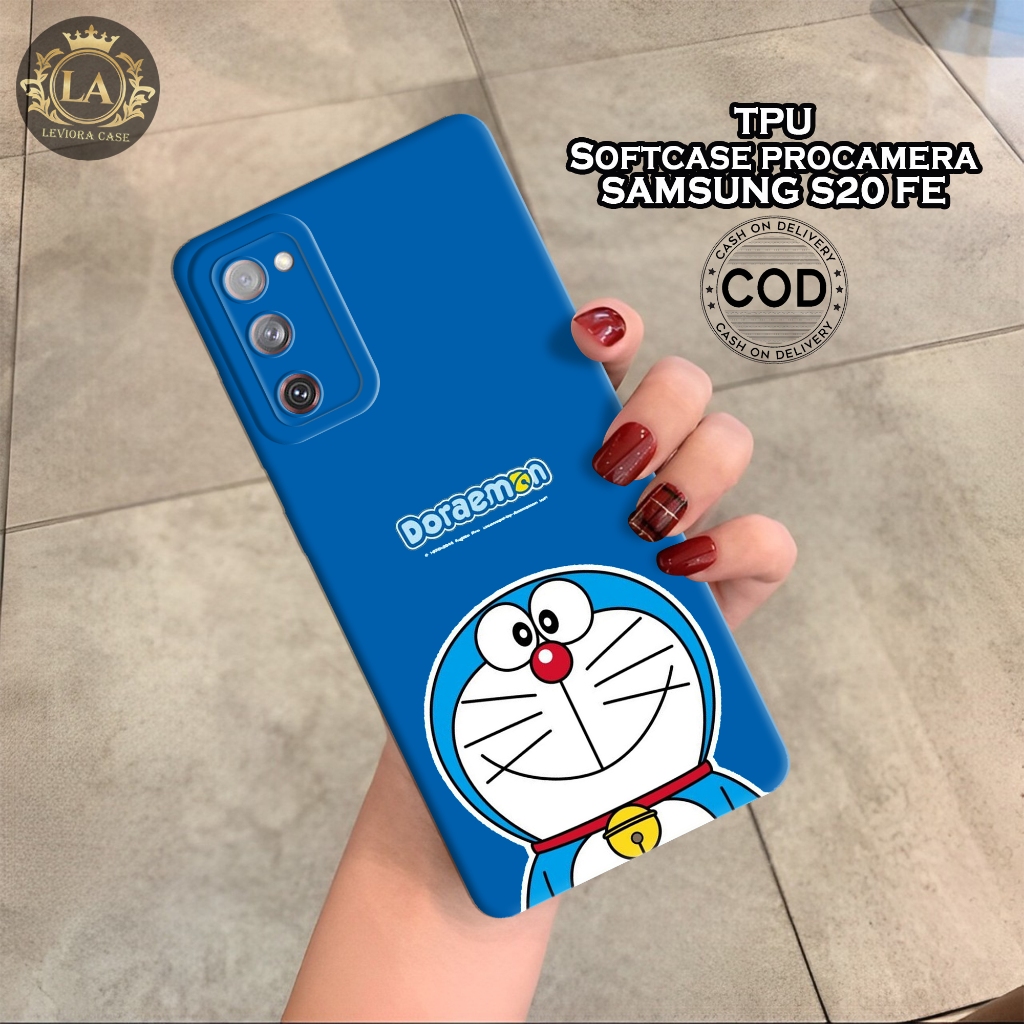 Case Samsung S20 FE Terbaru - Leviora Case - Fashion Case Doraemon - Softcase Samsung S20 FE - Case 