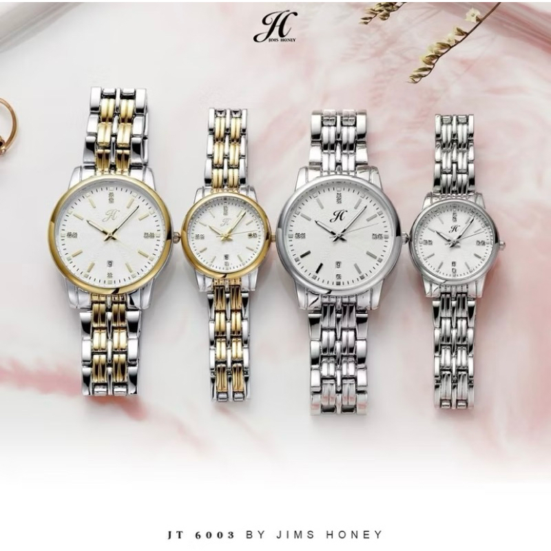 Jims Honey Jt 6003 Jam Tangan Couple Wanita/Cowo