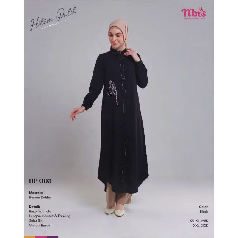TUNIK CANTIK NIBRAS HP 003//TUNIK NIBRAS