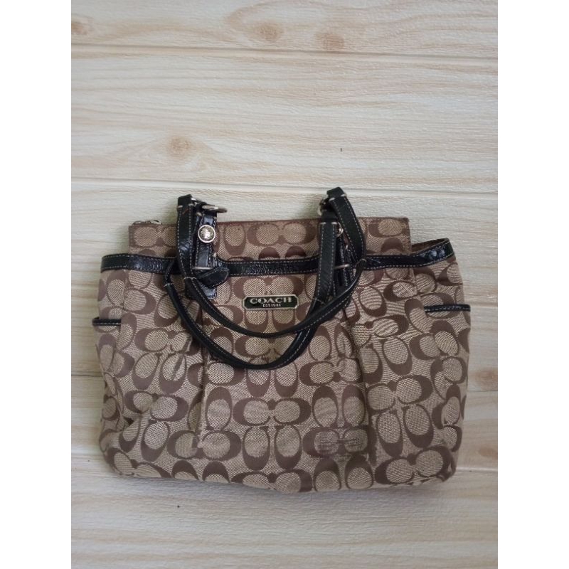 tote coach kanvas second