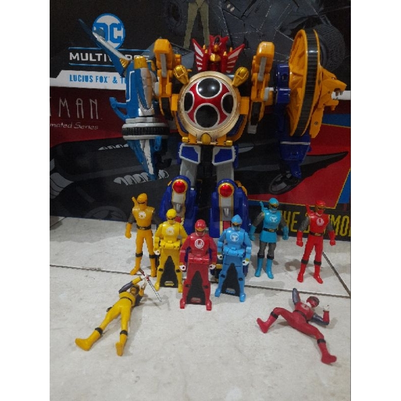DX Senpuujin + Hurricanger set