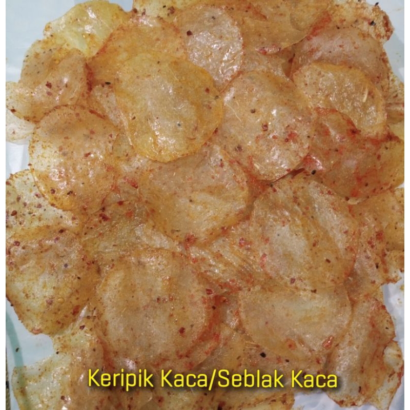 

Keripik Kaca/Seblak Kaca bumbu seblak / jajan lebaran / asul-asul/ oleh-oleh