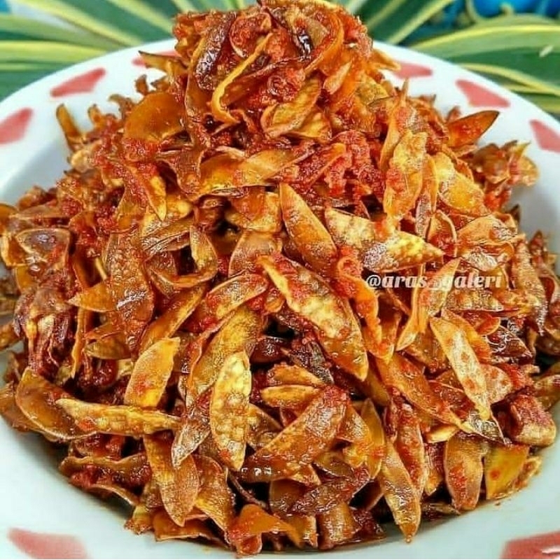 

goreng garem jengkol crispy pedas (mpok saroh)