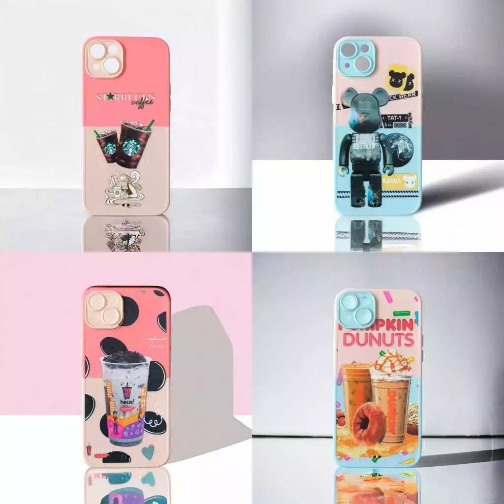 [ Samsung A03S / A03 Core / A04 / A04S ] Case Corak Gradient / Case Bermotif