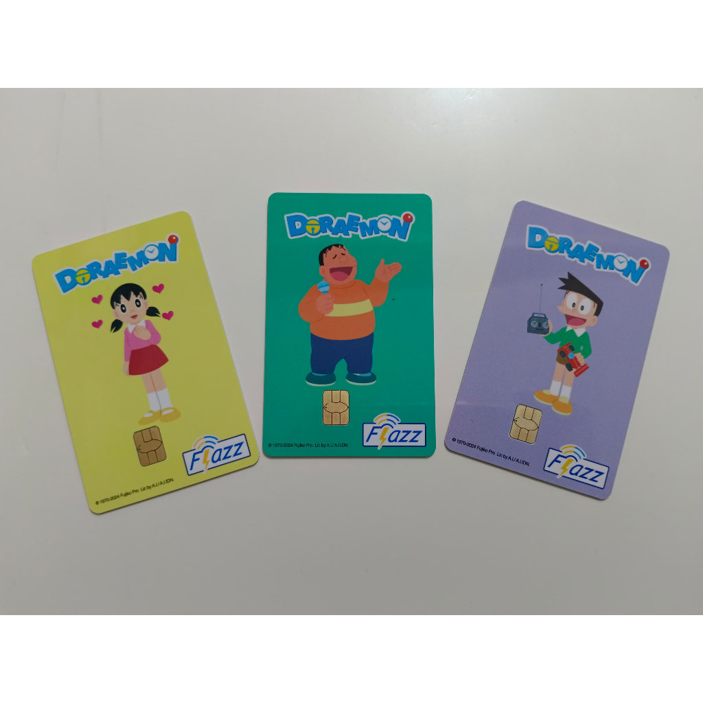 Kartu Flazz Gen 2 ASLI Ori Original Bank Bca Spesial DORAEMON