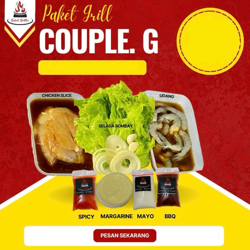 

PAKET GRILL COUPLE.G || PAKET BBQ || PAKET GRILL PROMO
