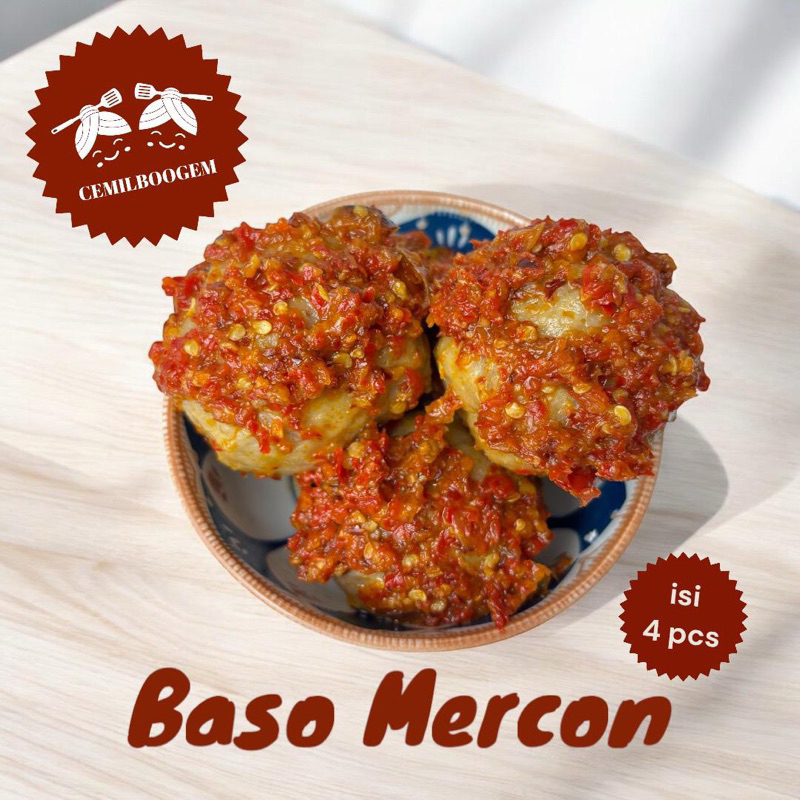 

bakso mozarella sambal mercon