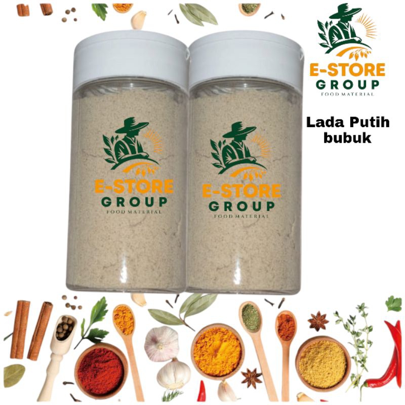 

Lada Putih Bubuk asli