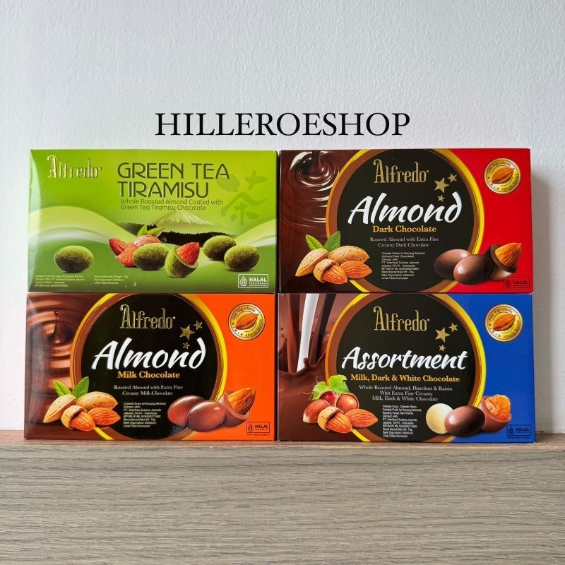 

COKLAT ALFREDO 70GRAM BOX CHOCOLATE MALAYSIA ALMOND COKELAT