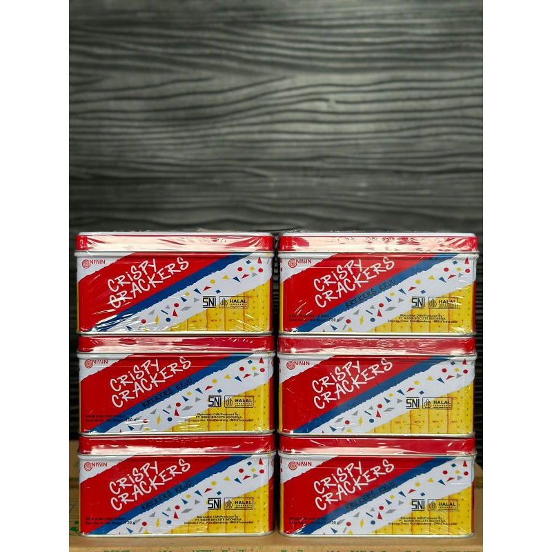 

Biskuit Crispy Crackers Kaleng Nissin 750gr