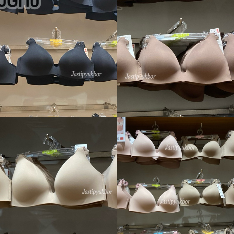 Woman Uniqlo Bra Tanpa Kawat (3D Hold)