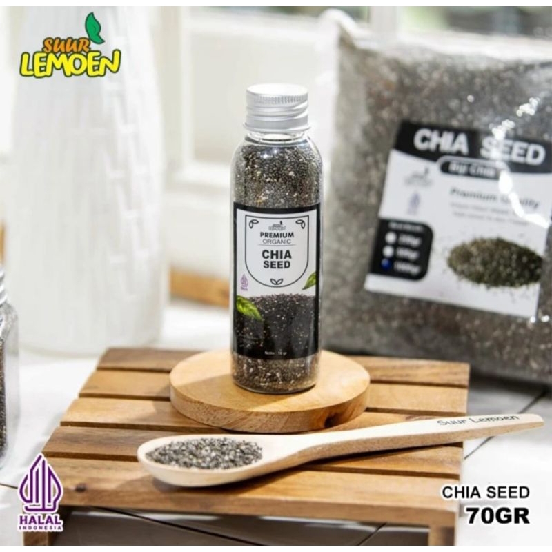 

ORGANIC BLACK CHIA SEED 70 GR