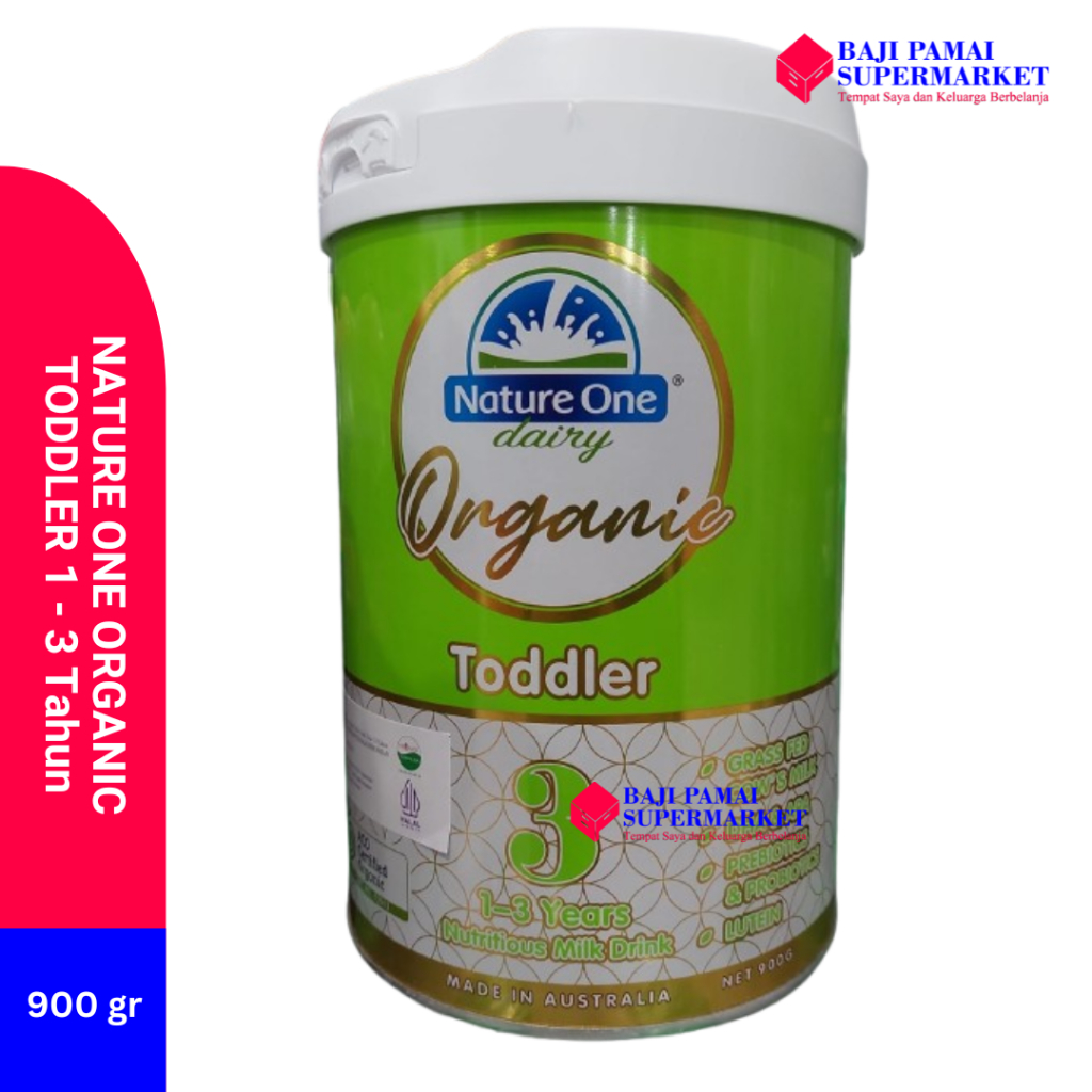 

Nature One Dairy Organic Step 3 ( 1-3 Tahun) 900 gr