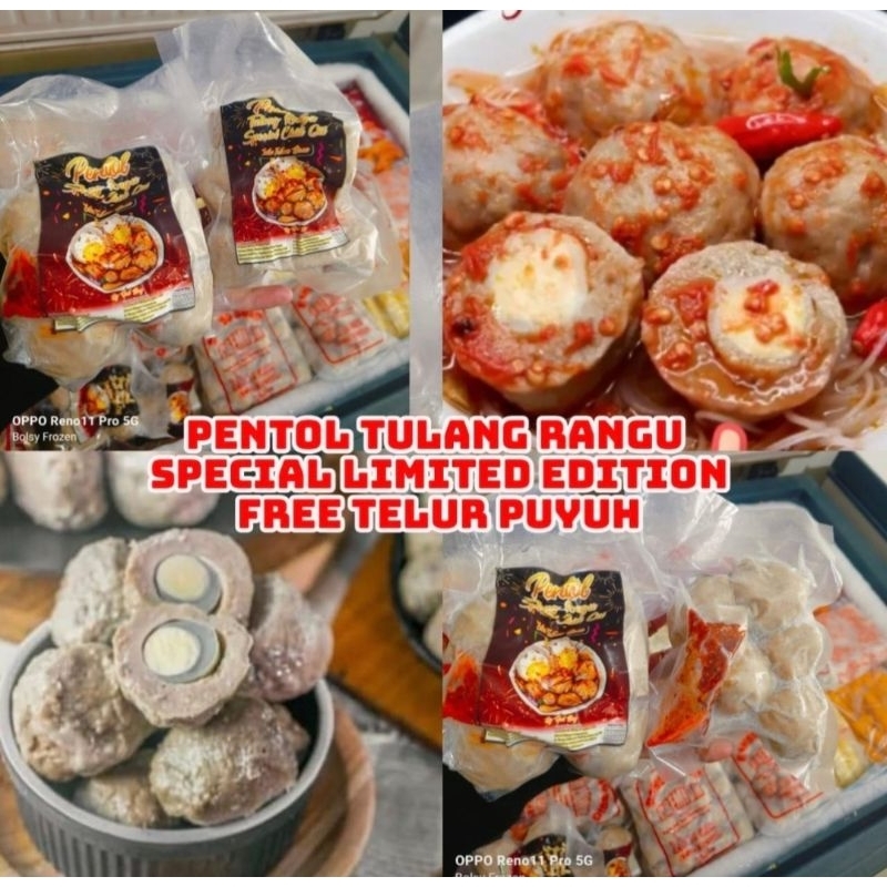 

Pentol tulang rangu free ada telur puyuh