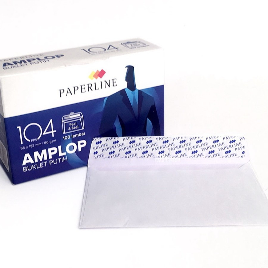 

AMPLOP PUTIH PAPERLINE BESAR NO 104