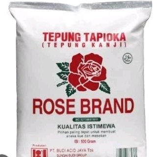 

Tepung Tapioka Rose Brand 500gr