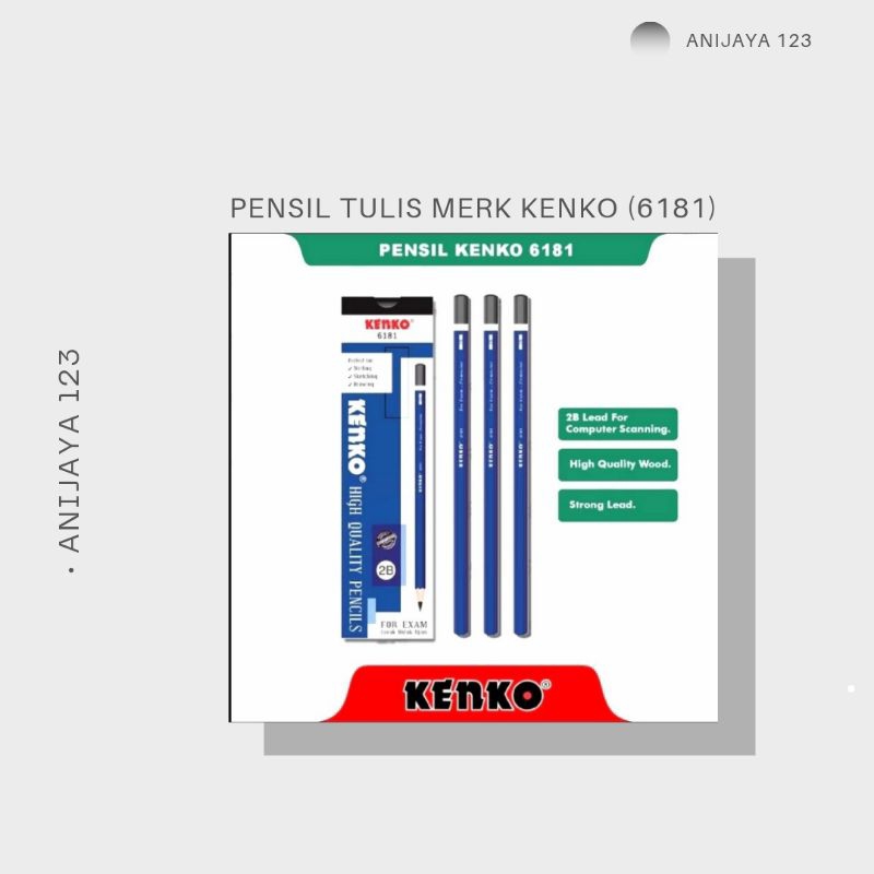 

Pensil tulis Merk KENKO (6181)
