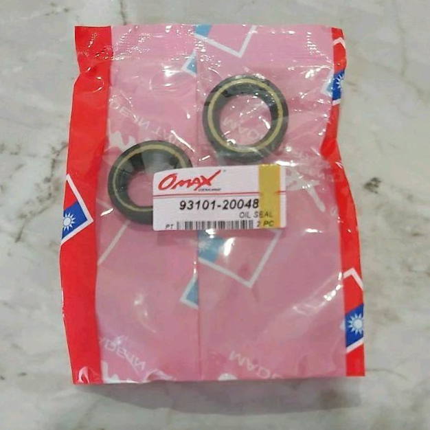 Oil seal as pendek mesin tempel Yamaha 40pk. Isi 2 pcs. 93101-20048