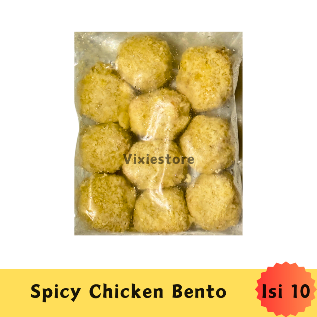 

Chicken Spicy Bento Isi 10