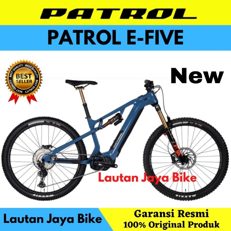 Sepeda Gunung MTB E-Bike Patrol E-Five 2022