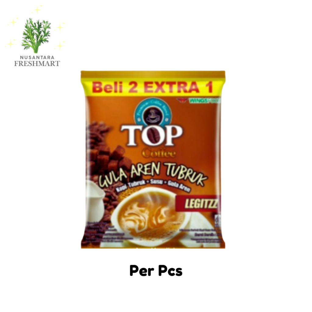 

[Nusantara Freshmart] Top Coffee Gula Aren Tubruk - Per Pcs/Sachet