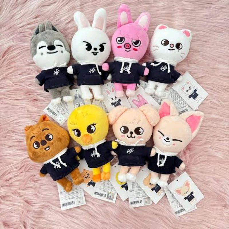 WOLF CHAN DWAEKKI LEEBIT JINIRET HAN QUOKKA BBOKARI PUPPYM FOXINY PLUSHIE 20 CM