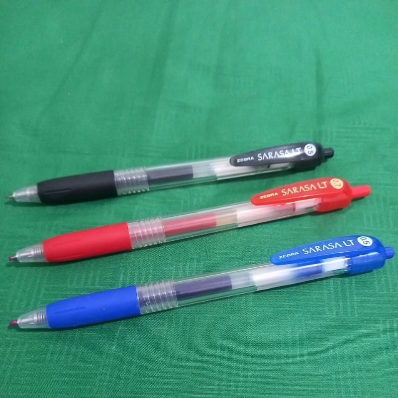 

PULPEN GEL Zebra PEN SARASA LT tersedia 0.5 dan 0.7