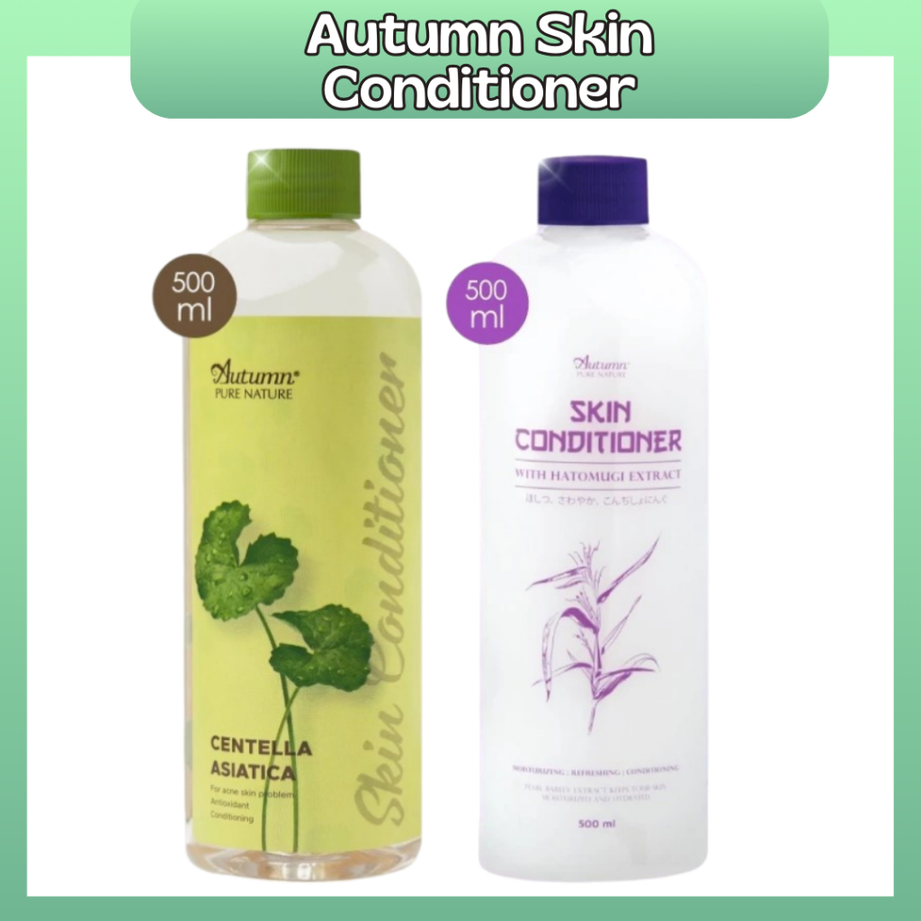 Autumn Skin Conditioner With Centella Asiatica 500ml/Toner Wajah