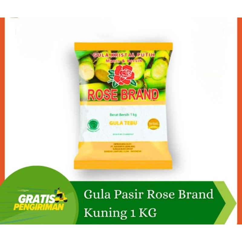 

Rose Brand Kuning - Gula Pasir 1 Kg