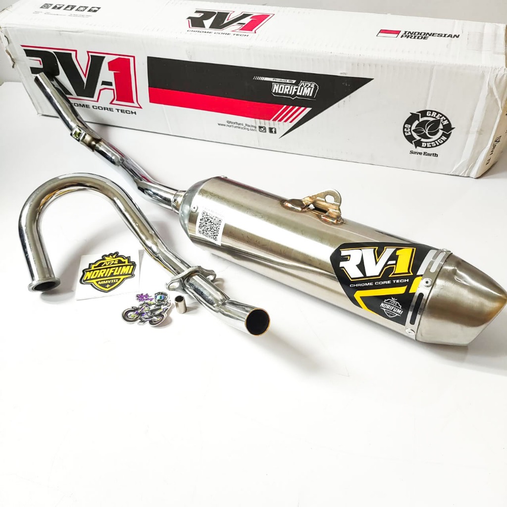 Knalpot Norifumi RV1 T3 KLX 150 BF Dtracker WR 155 CRF 150