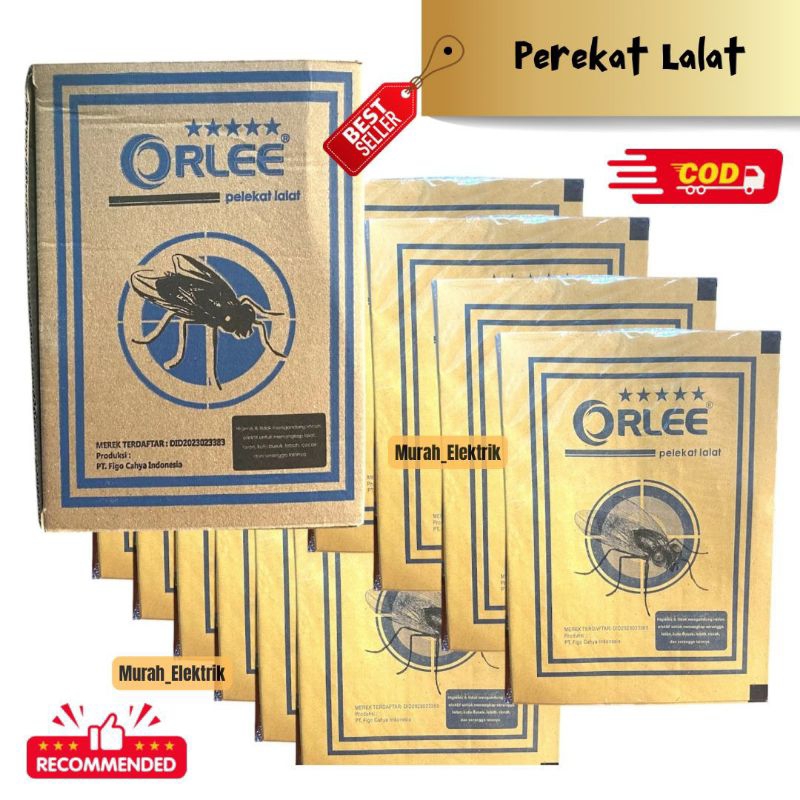 

(isi 10pcs) Lem Perekat Lalat Lem Ampuh Pelekat Lalat Lem Lalat