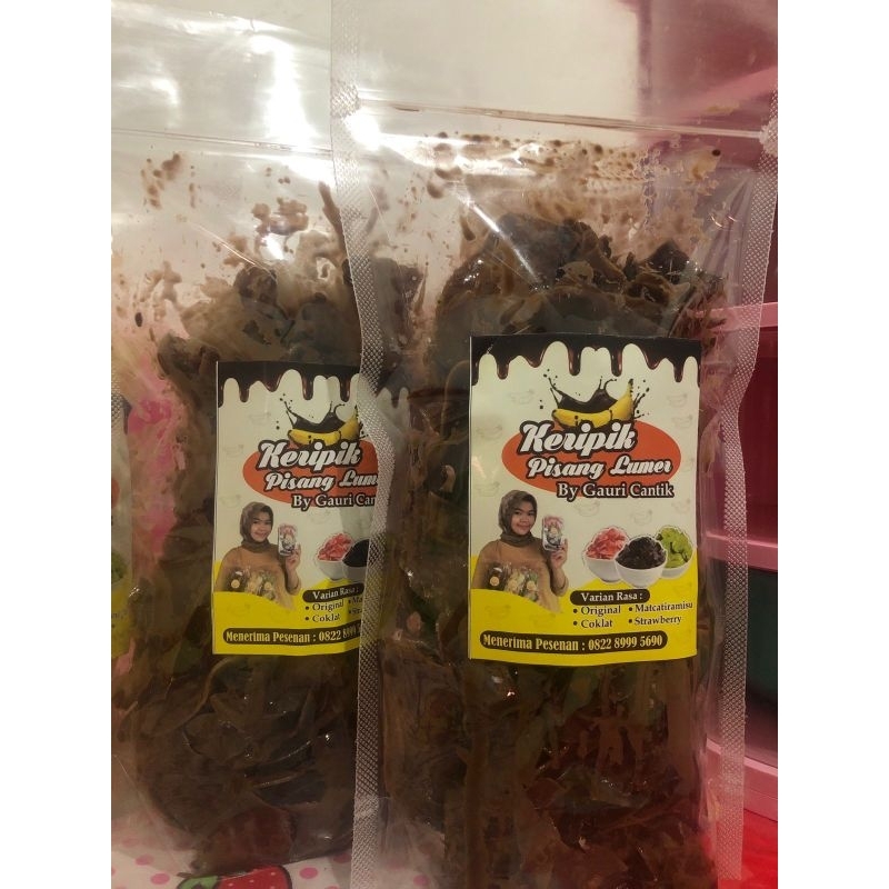 

keripik pisang coklat