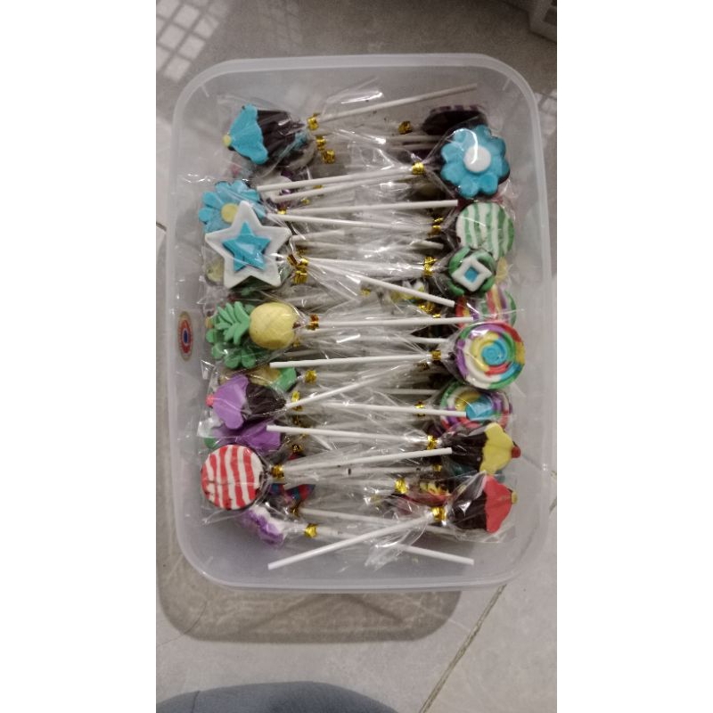 

Lolipop coklat