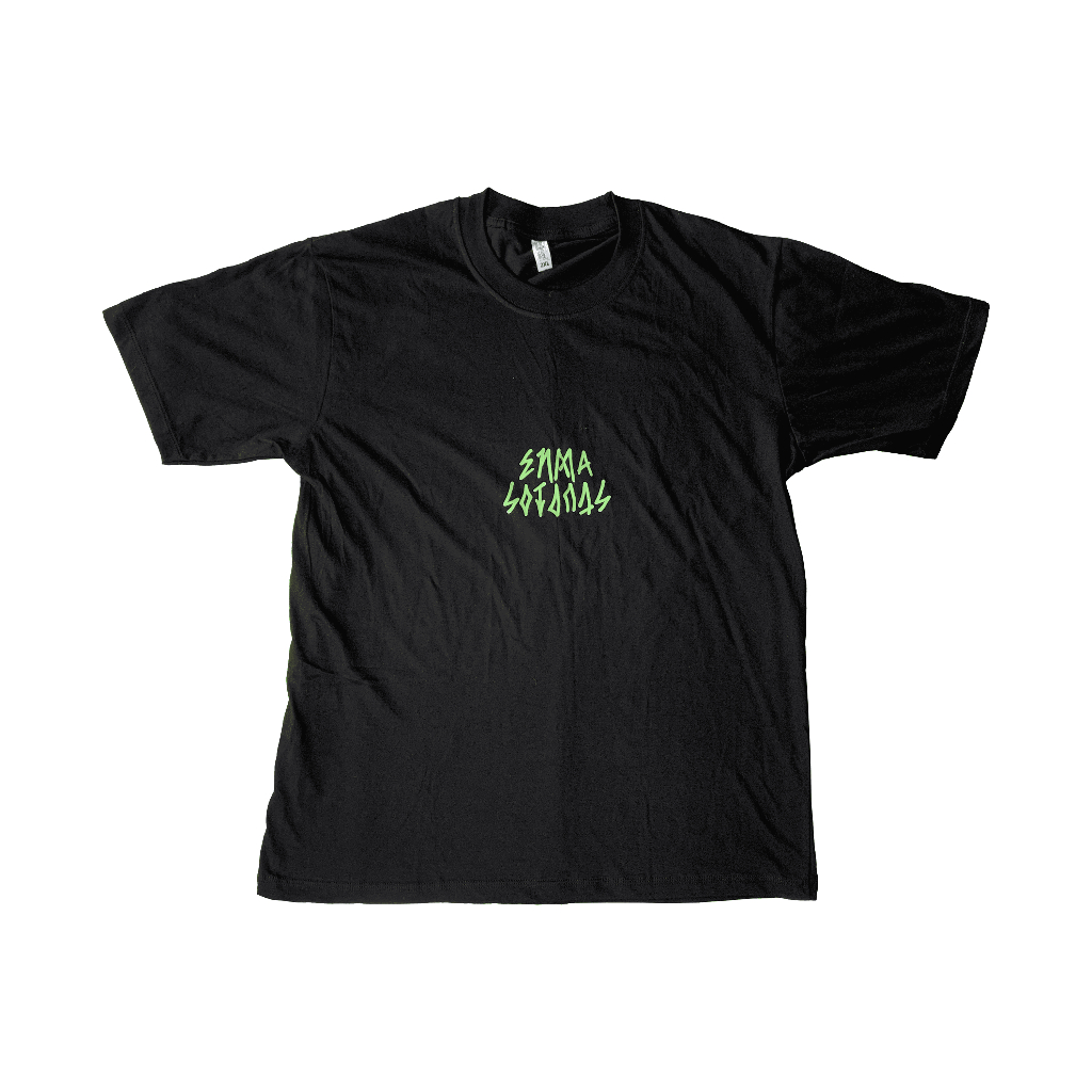 Kaos Hitam ENMA STUDIOS T-shirt Radist Cotton Combed 30s