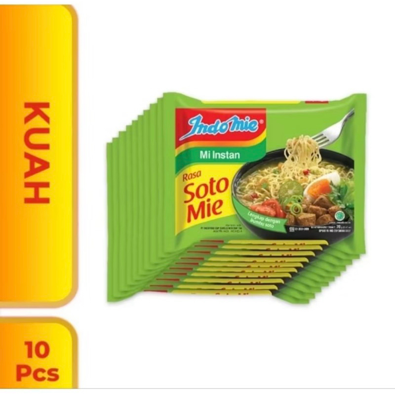 

Indomie Soto isi 10pcs