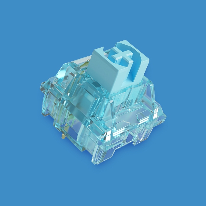 [3 PIN] SWITCH AKKO - Akko CS Jelly Blue Switch / Tactile / Prelubed – Premium Mechanical Keyboard S