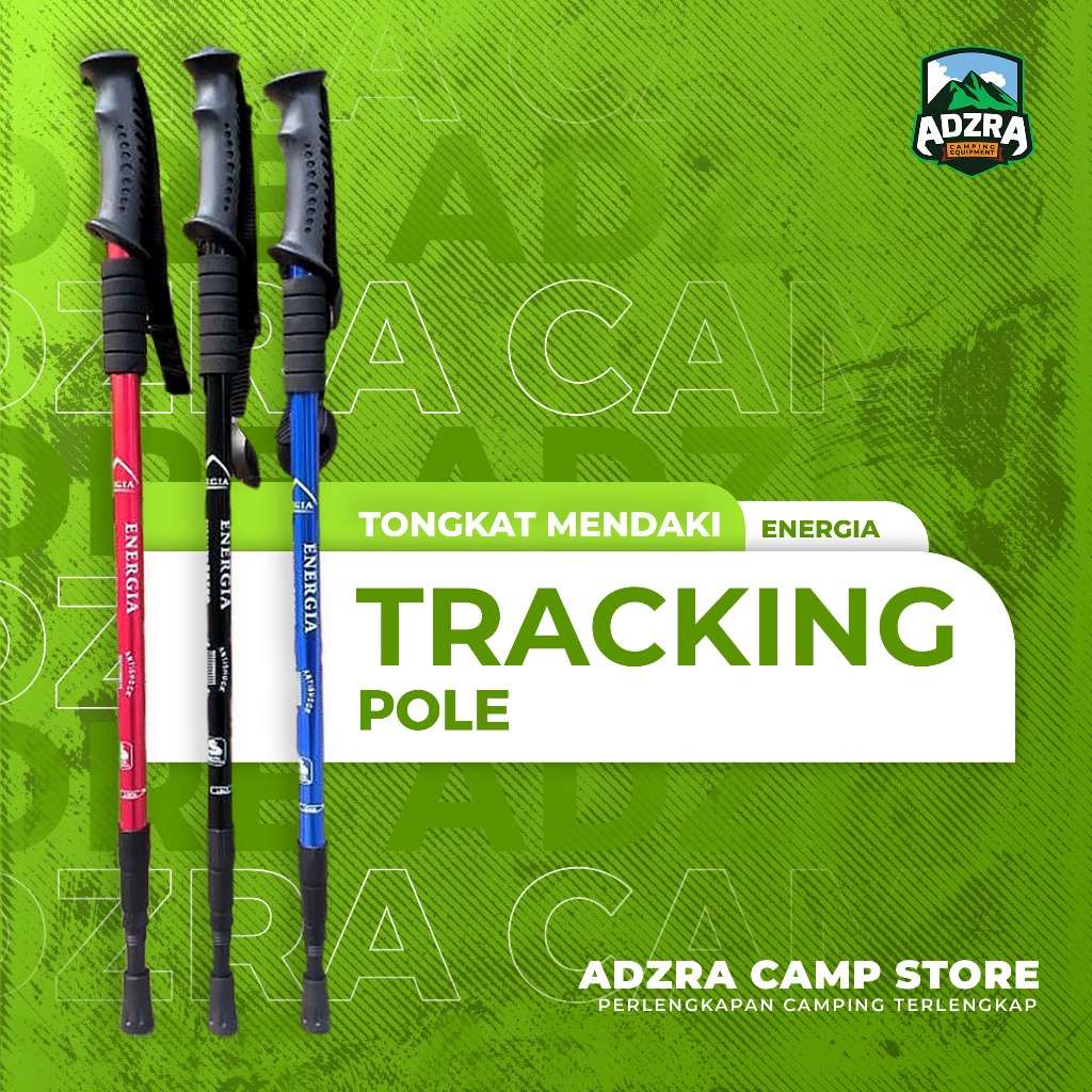 Trekking Pole Energia | Trekking Pole Anti Shock Lurus 135 cm | Tongkat Mendaki | Trekking Pole Harg