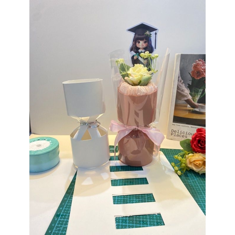 

kertas buket pola buket kerangka buket karton kerangka buket