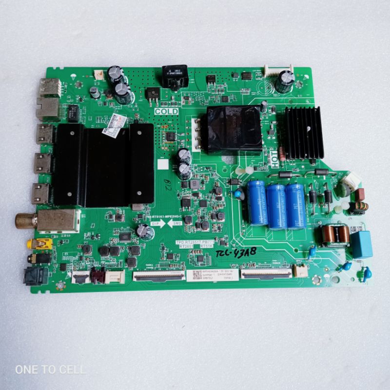 mainboard tv tcl 43a8 - motherboard tv tcl 43a8 - mobo tv tcl 43a8 - mb tv tcl 43a8