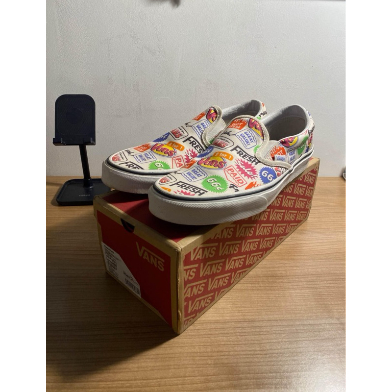 Vans Classic Slip-On Retro Mart True White