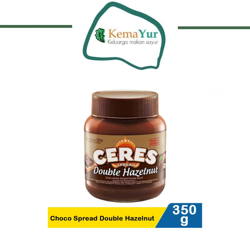 

Ceres Choco Spread Double Hazelnut 350G