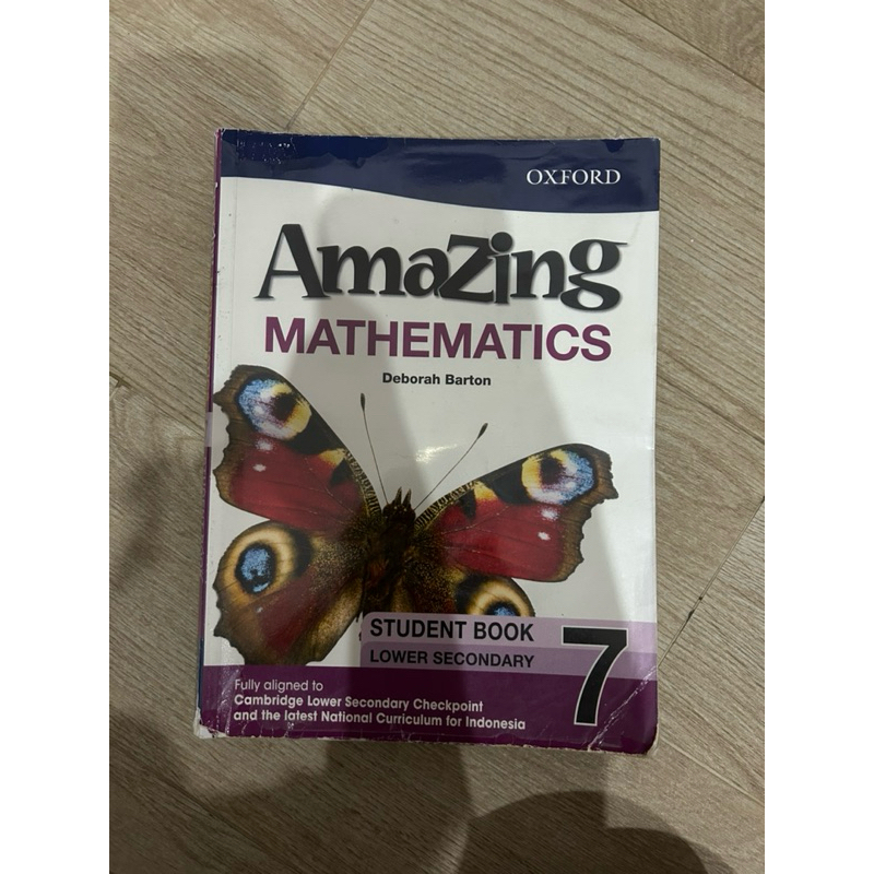 

Preloved Oxford Amazing Mathematics Student Book Lower Secondary 7,8,9