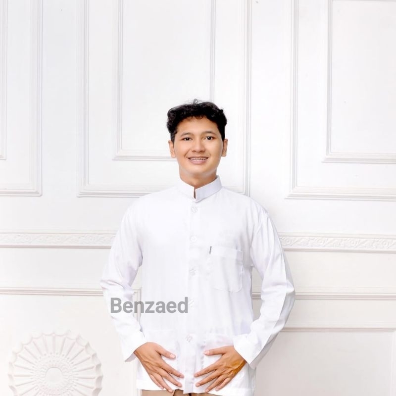 Baju Koko Al Kafi / Koko Haibah Polos / Baju Koko Habaib / Koko Habib al kahfi Benzaed Baju ammu