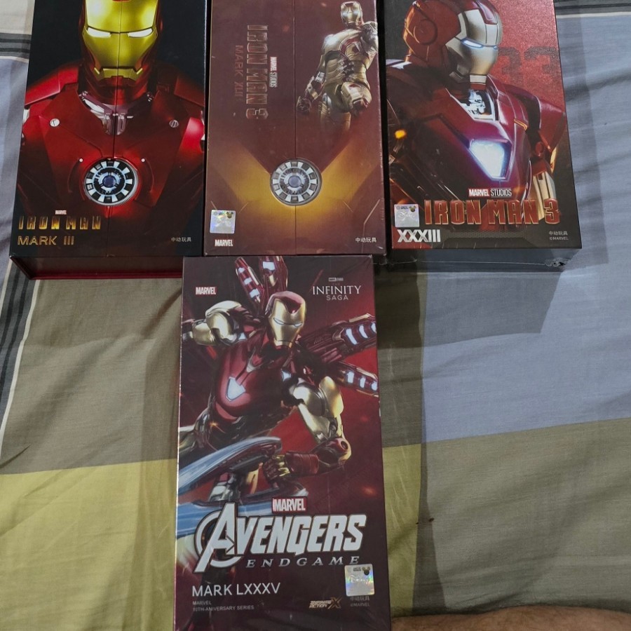 zd toys iron man mark & war machine